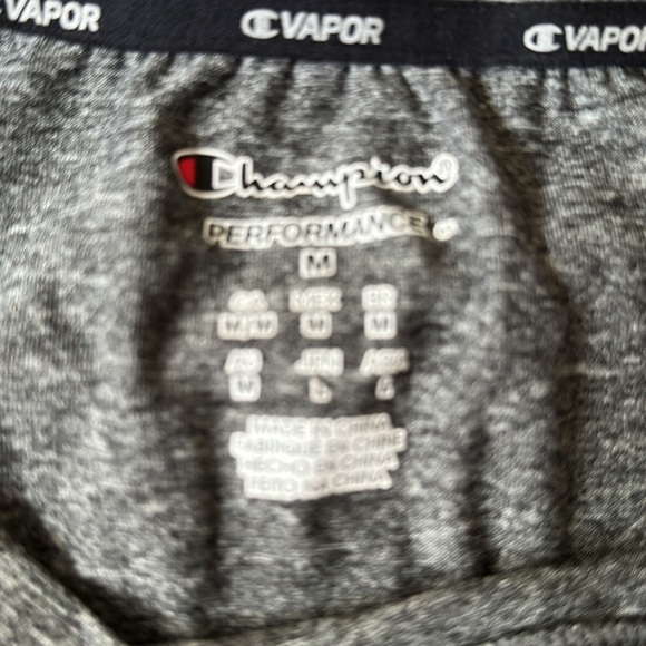 Champion performance tee gray size medium - Picture 3 of 3
